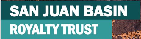 San Juan Basin Royalty Trust’s price-earnings (P/E) ratio is currently at 8.0, which is high compared to the Oil & Gas - Exploration and Production industry median of 4.7. The price-earnings ratio gauges market expectation of future performance by relating a stock’s current share price to its earnings per share.. San juan basin royalty trust